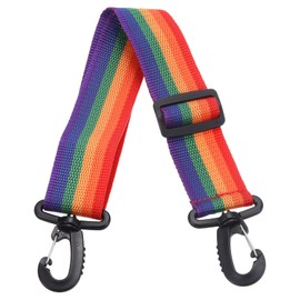 PATIKIL Ski Carry Strap Adjustable Snowboard Ice Skates Carry Strap Ski Accessories for Skiing Ice Skating 70 cm x 3.8 cm Multicoloured