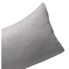 billerbeck Sinus Replacement Pillow Cover for Side Sleeper Pillow Anthracite,