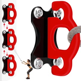 ELMCONFIG 3Pcs Resistance Band Wall Anchors, Workout Wall Mount Anchor, Wall Mount Workout Anchors, Door Anchors for Hanging Resistance Straps, Home Gym Workouts, Strength Training, Physical Therapy