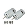LinkePow 550 12V Motor 30000RPM High Performance, 2pcs 550 12