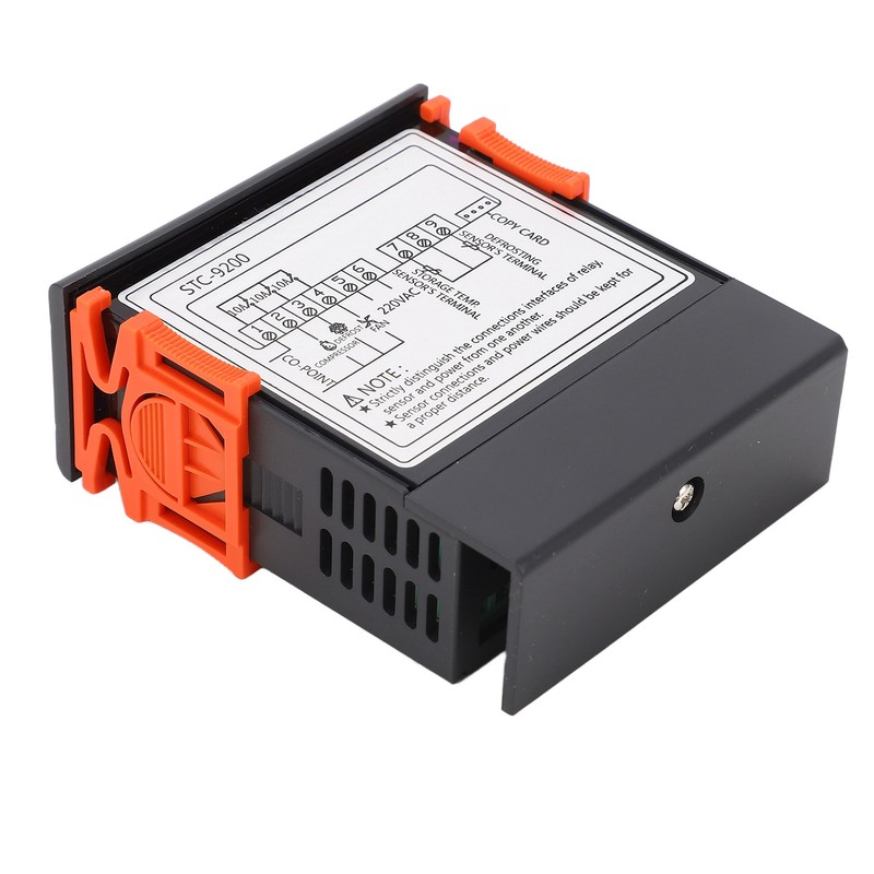 Digital Temperature Controller Dual Sensor LED Screen Thermostat for Cold