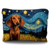 Likjad Dachshund Makeup Bag,Dachshund Cosmetic Bag, Dachshund Makeup Travel Toiletry