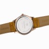 DREAMING Q&P Unisex Analog Quarz Paar Uhr mit Leder Armband