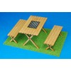 Cobaanii mokei工房 コバアニ模型工房 1/12 バーベキュウテーブルとイス 木製組立キット WF-009