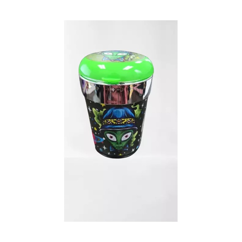 X2 LED BUTT BUCKET ASHTRAY - CAR CUP HOLDER PORTABLE-DESIGN