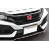 1 x JDM Carbon Fiber Look Bumper Front License Plate