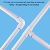 QUARKZMAN PVC Pipes Round Pipe 6 mm (1/4 Inch) ID