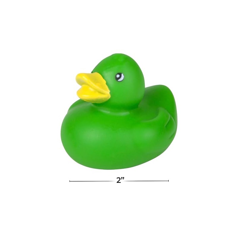 Rhode Island Novelty 2" Solid Color Rubber Duckies