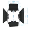 BETOPPER Barn Doors for Stage Lights Par Lighting COB Stage