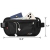 Money Belt - Passport Holder Security Hidden Slim Travel Wallet