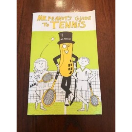 10 Copies of Mr. Peanut's Guide to Tennis- 1969- Mint Condition- Party Favor
