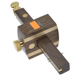 Mortise Marking Gauge, 8 Inch Woodworking Scribe Gaugedual Pin Depth Gauge Scribing Tool for Carpentry, Scribers Ruler Measuring Tool, for Draw Straight Lines