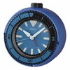 Seiko Mai Modern Non Ticking Bedroom Alarm Clock, 4 Inch,