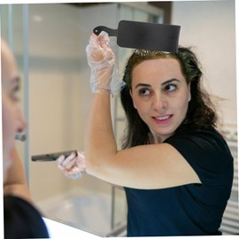 Ipetboom 1pc Hair Dyeing Plate Professional Tint Applicator Tool for Salon Home Use Nonslip Mesh Texture Comfortable Grip Reusable Material Essential for Hair Coloring