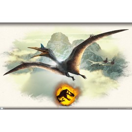 Jurassic World: Dominion - Quetzalcoatlus Focal - Poster - Premium Unframed Version, 22x34