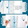 Siifert Waterproof Tattoo Aftercare Bandage - 8 Rolls Various Sizes