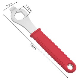 Sudnsadaks Crank Puller Bicycle, Bottom Bracket Tool, 15mm Key Bicycle Crank Wrench Tool Set for Removing Bicycle Crank Puller, Bottom Bracket Remover