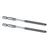 Super Slim Torsion Bit with Steps, Set of 2, #2X120