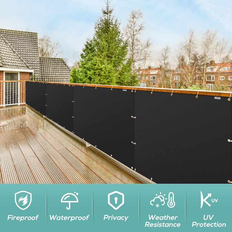 Heat Shield Behind Grill 3'x6' Heat Shield Mat for Deck