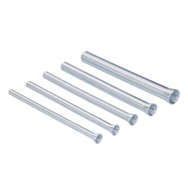 Bending Spring Copper Tube, 5 Pieces Bending Springs for Composite Pipe, Spring Pipe Bender Curved Pipe Bender Set Bending Accessories 1/4 5/16 3/8 1/2 5/8 Inch for Electric Wire Pipes Copper