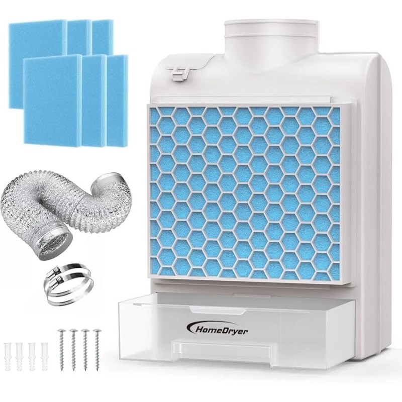 Homedryer 3-in-1 Indoor Dryer Vent Kit for Electric Drying Machine