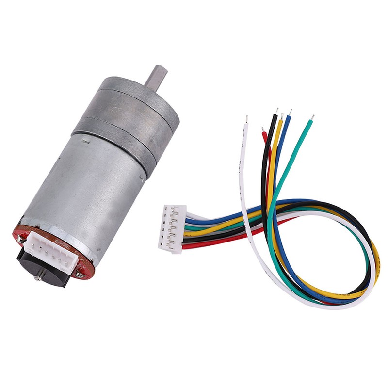 DIY Encoder Gear Motor with Mounting Bracket 65mm Wheel Kit