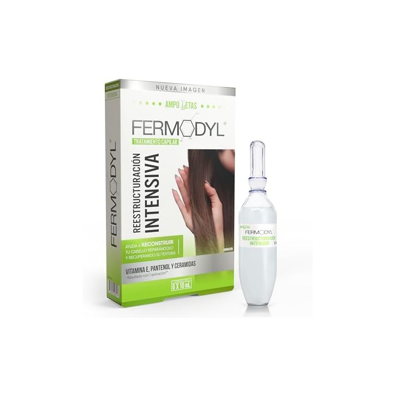 FERMODYL - Reestructuracion intensiva. Con vitamina E, pantenol y ceramidas.