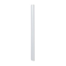 Durable A4 Spine Bar 9mm Transparent - Pack of 25 - Quick and Easy Binding for Unpunched Documents - Holds Up to 80 A4 Sheets