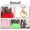 White Fang AZ094 Women's Key Ring Charm Keychain Cat Ears