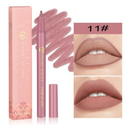 De Delineador De Labios Impermeable Mate Sexy Color Nude