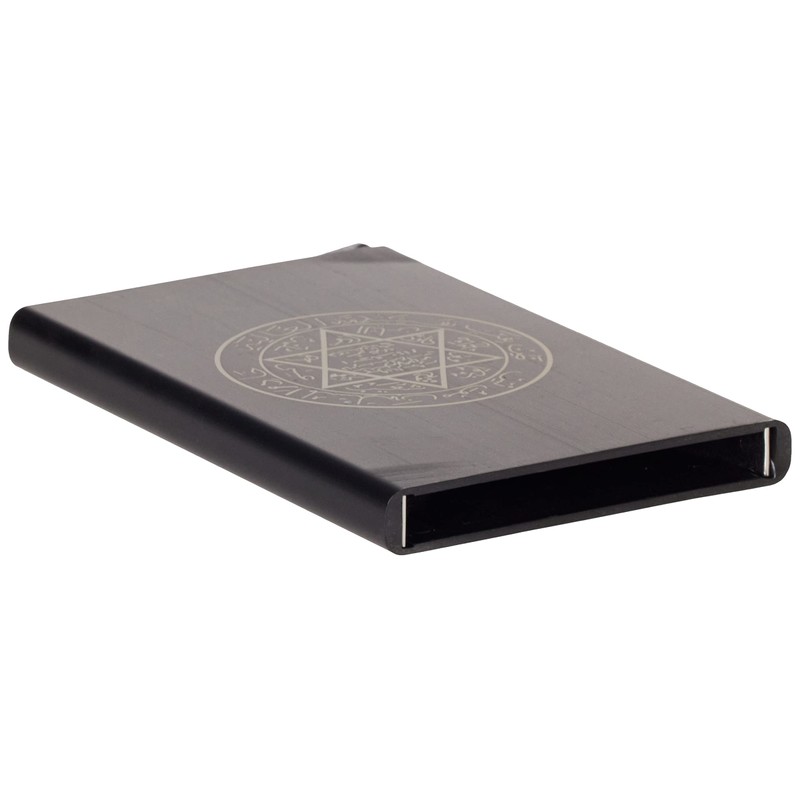 Ani Yuzuk Men's Romeo Travel Accessory-Envelope Card Holder, Black, black