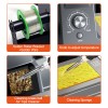 TOAUTO Digital Soldering Iron Station Kit SMD Rework Welder Kit