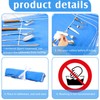 Weewooday Silver Storage Bags Anti Tarnish Silver Protector Bags Blue