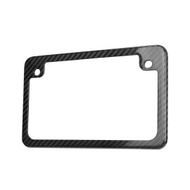BLVD Premium Carbon Fiber Motorcycle License Plate Frame For Ninja Ducati Harley etc