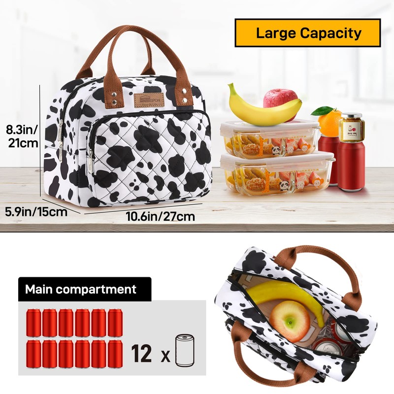 HOMESPON Insulated Lunch Bag for Women Men Work Adult Cooler