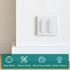 CLYMENE 2 Pack Light Switch Cover Guard, Child Proof Wall