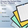 2 Pack Vital 100S-P Replacement Filter Compatible with LEVOIT Vital