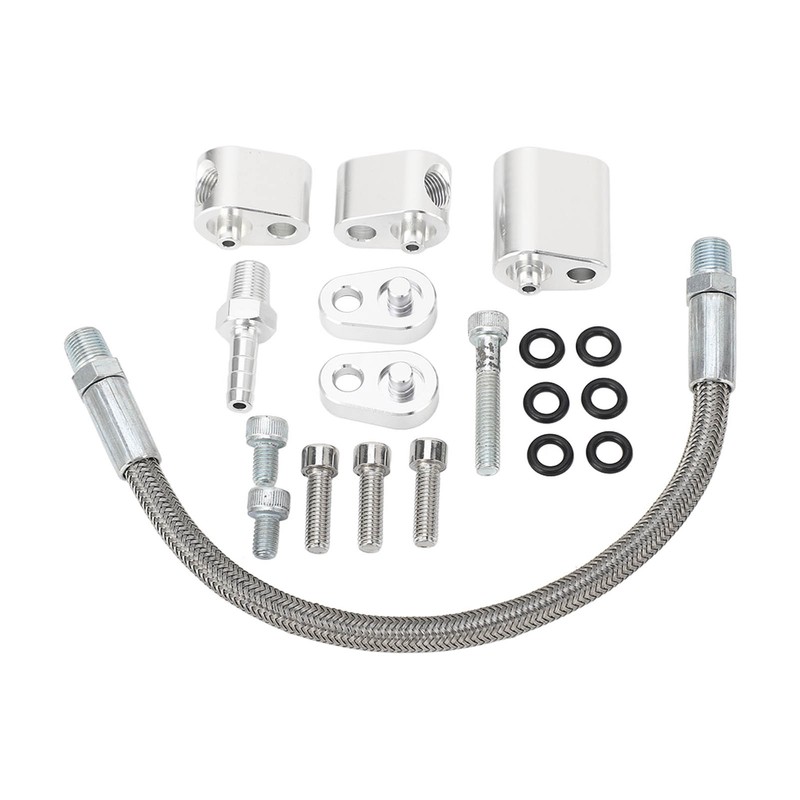 Coolant Crossover Hose Kit Rugged Stable Reliable Anti Aging Throttle