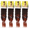 X-Pression 60 INCH XPRESSION LAGOS BRAID PRE-PULLED/PRE-STRETCHED Hair Extension, 60''