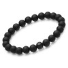day.berlin Premium Men's Pearl Bracelet with Real 8 mm Gemstones,