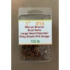 Clendenin 1" #14 ga Silicon Bronze Boat Nails Ring Shank, 1/2 lb      ***MADE IN USA***
