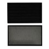 SCIKHEFT Stackable Jewelry Trays Velvet Drawer Organizer Inserts Tray Jewelry