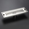 Shower Drain Long Stainless Steel Deodorant Removable Floor Drain for