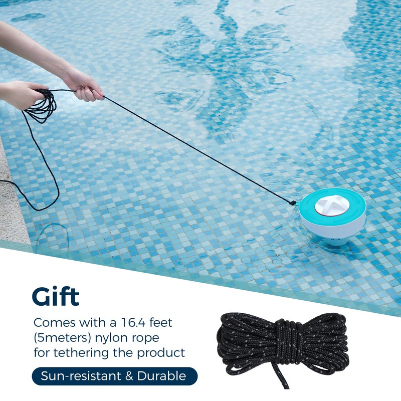 POOL FELLOWS Pool Tablet Dispenser for 3 inch Tablets, Floating