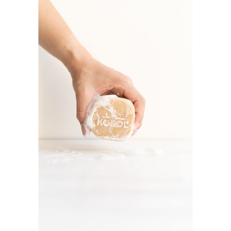 KOBOL | Pack de 4 Jabones Dermolimpiadores Veganos Espuma intensa