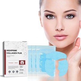 Kollagenfilm Reduziert Falten Pure Collagen Films, Collagen Mask Collagen Löslicher Film Collagen Film Kit - Stirn Anti Aging Maske Gesicht Lösliche Kollagen Ergänzungsfolie, Reduziert Feine Linien