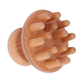 Wooden Mushroom Massager, Manual Wooden Massager, Anti-Cellulite, Lymphatic Drainage, Clear Meridians, Portable Manual Massager for Head, Waist, Abdomen, Thigh