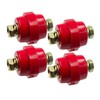 LBY 4pcs Busbar Insulator, SM-30 Polyester Standoff Insulators with Screw(M8),