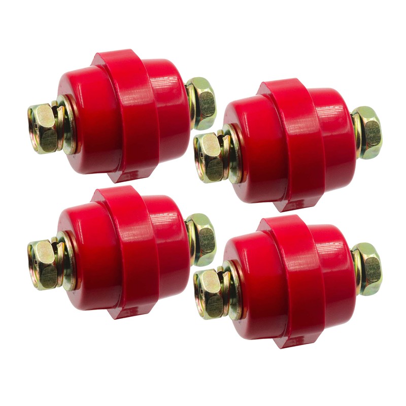 LBY 4pcs Busbar Insulator, SM-30 Polyester Standoff Insulators with Screw(M8),