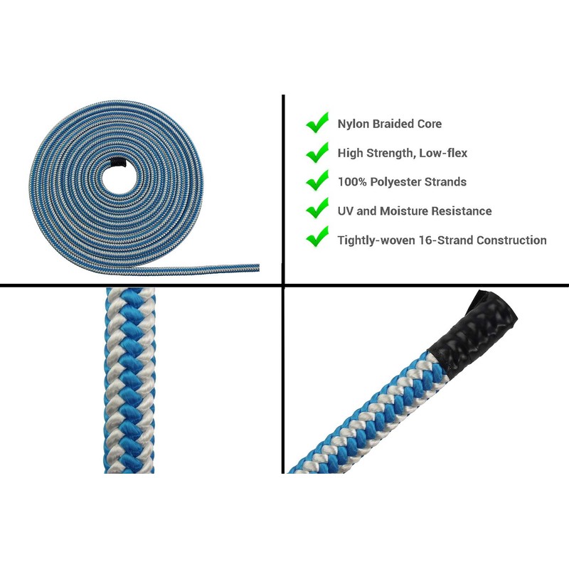 Pelican Arborist-16 Strand 12.7 mm (1/2 inch) Rope - 7000